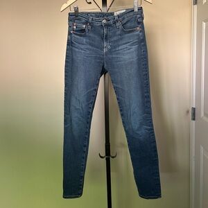 AG-ED Denim Skinny Jeans, Size 27.